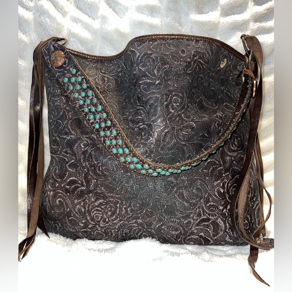 Double J Saddlery Handbags - Double J Saddlery large authentic Leather tote